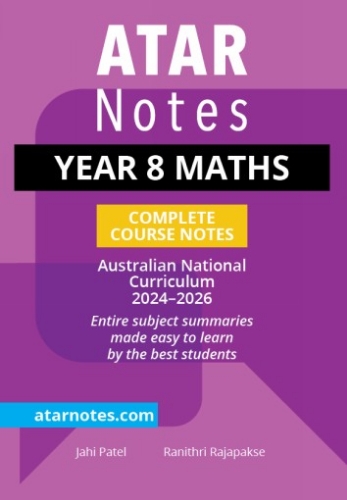 ATAR Notes: Year 8 Maths (2024-2026)